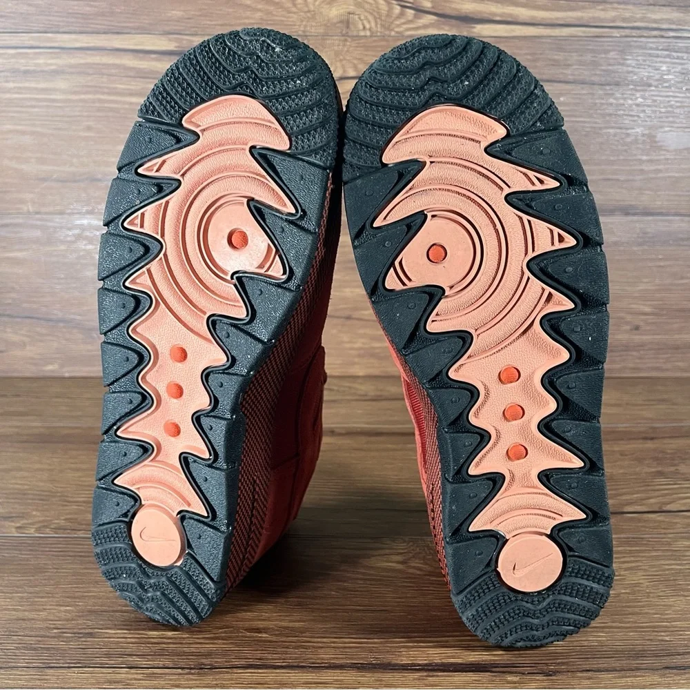 Nike Air Force 1 Wild Low ‘Rugged Orange’ Women’s Size 9.5 Sneakers Shoes - Picture 8 of 11